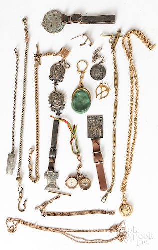 Assorted group of jewelry, etc.