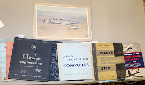 9 US Aircraft training manuals