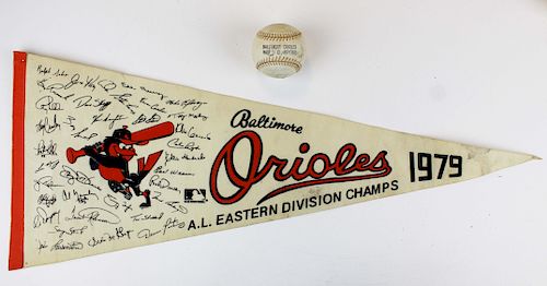 1966 Baltimore Orioles world series baseball