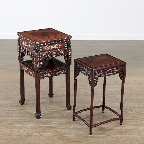 (2) Chinese hardwood stands