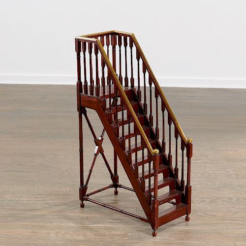 33-inch mahogany Architectural staircase model
