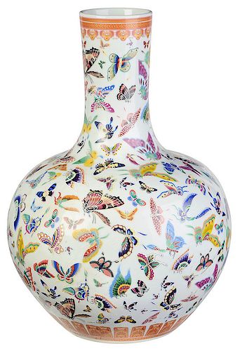 Chinese Porcelain Bottle Form Vase