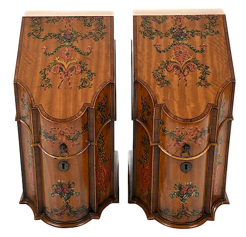 Pair of Georgian Style Knife Boxes