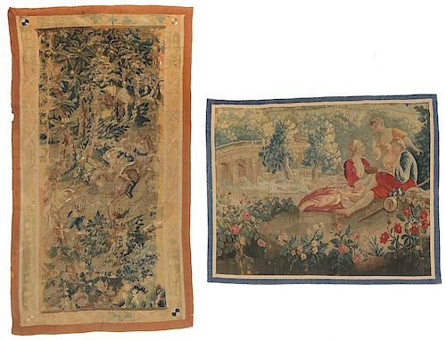 Two Continental Tapestries