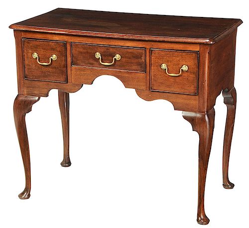 A George II Mahogany Dressing Table