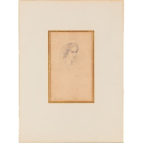 John La Farge, Metropolitan Theatre sketch, 1855