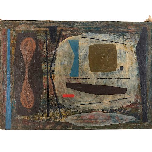 Joe Stefanelli, Abstract Composition, 1949