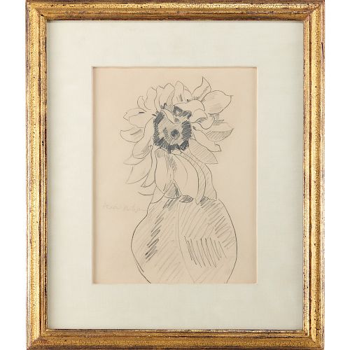 Henri Matisse (attirb.), Flower, c. 1941