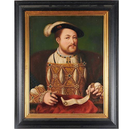 Enoch Seeman (attrib.), Portrait of Henry VIII