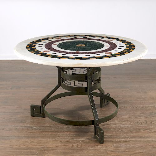 Italian Neoclassic Pietra Dura center table