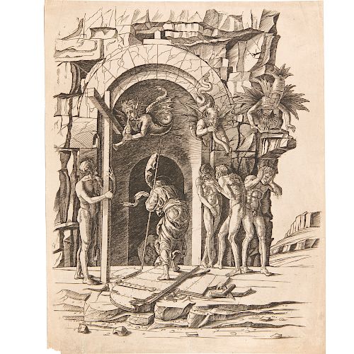 Amand-Durand, Mantegna print, Descent Into Hell