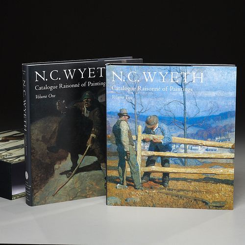 BOOKS: (2) Vols N.C. Wyeth Catalogue Raisonne
