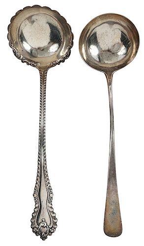 English Silver and Sterling Ladles