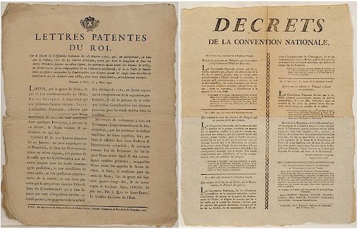 Two French Revolutionary Era Documents
