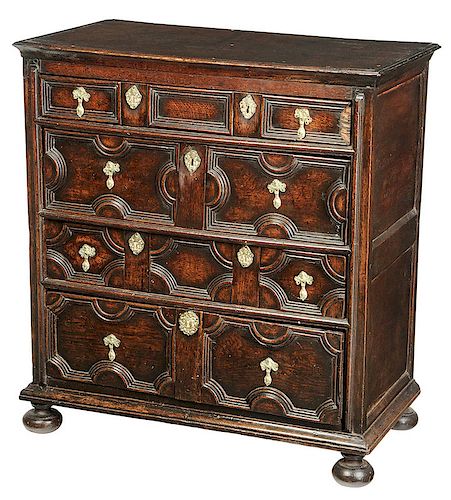 A William and Mary Chest of Drawers