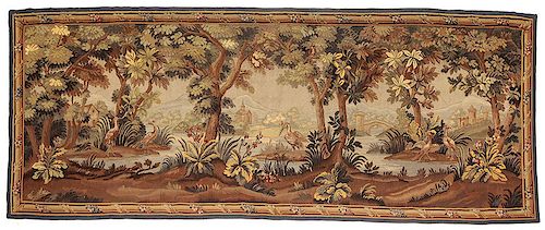 Large Scale Verdure Style Tapestry