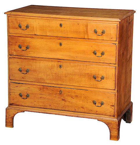 American Federal Tall Four Drawer Chest