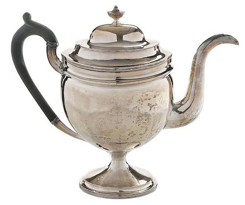 Coin Silver Teapot