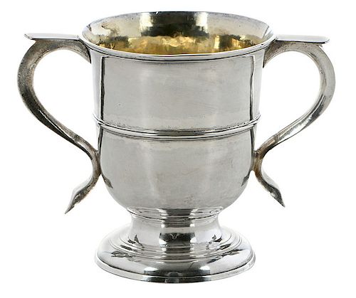 George II English Silver Loving Cup