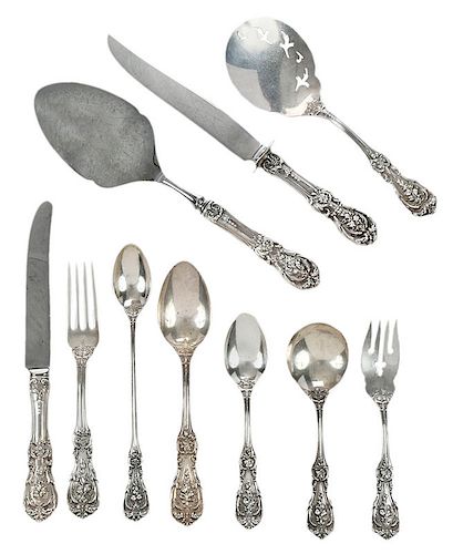 Francis I Sterling Flatware, 108 Pieces
