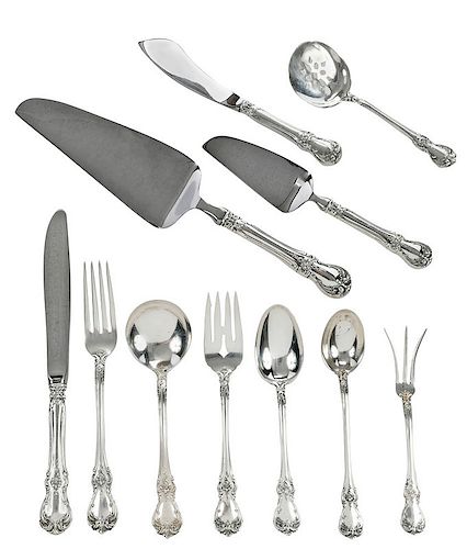 Towle Old Master Sterling Flatware, 79 Pieces