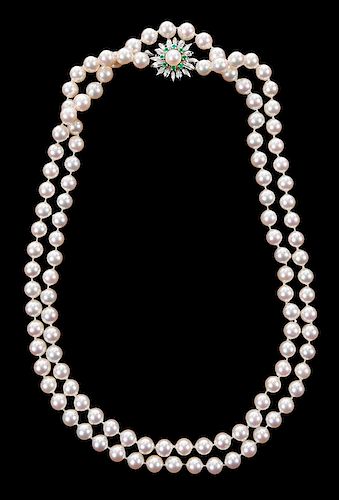 Mikimoto 14kt. Pearl Necklace