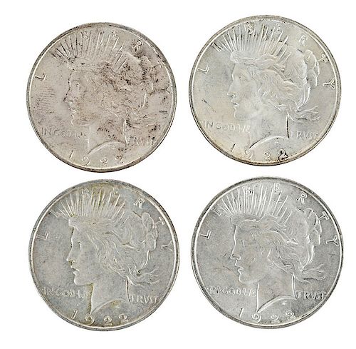 150 U.S. Silver Dollars/Morgan and Peace