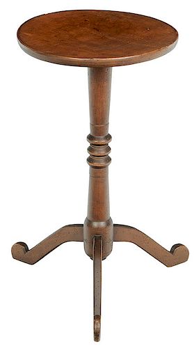 Rare American William and Mary Candlestand