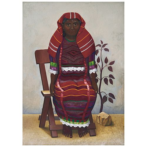 ARTURO ESTRADA, Mujer de Teotilápam, Oax.