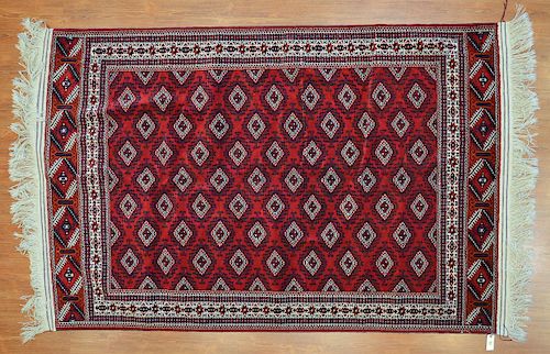 Persian Turkemon rug, approx. 5.2 x 8.1