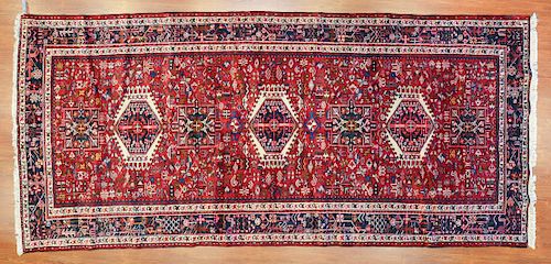Persian Karaja gallery rug, approx. 5 x 11