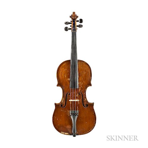 American Violin, Calvin Baker, Boston, 1873