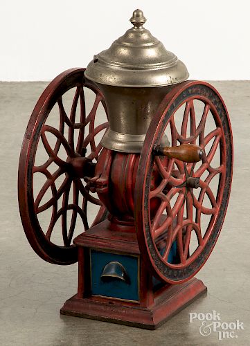 Swift Mill Lane Brothers cast iron coffee grinder