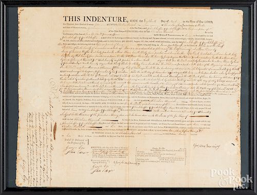 Two Pennsylvania indentures