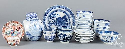 Group of export porcelain.