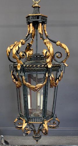 Large and Impressive Patinated and gilt