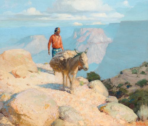 Gerard Curtis Delano (1890-1972), The Canyon Trail