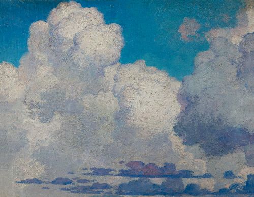 William R. Leigh (1866-1955), Clouds in Africa