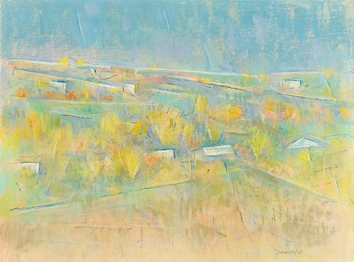 Andrew Dasburg (1887-1979), Llano Autumn Valley