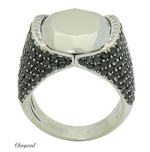 Chopard 18k White Gold & 3.67 TCW Diamond Ring