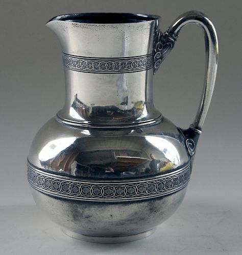 TIFFANY & CO. STERLING SILVER PITCHER 32.48 TR OZ