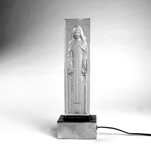 Sainte Therese de l'enfant Jesus' table light, 1935