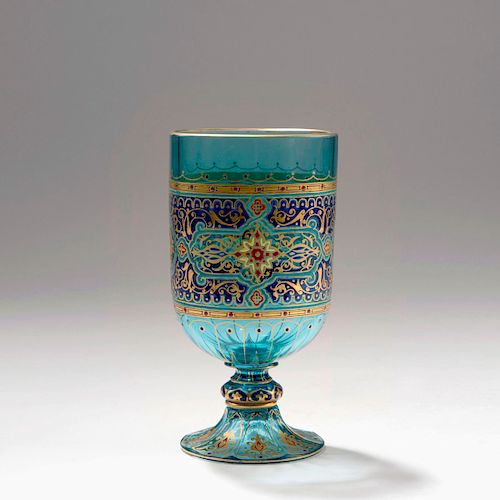 Aquamarine' glass, 1876