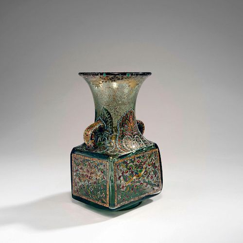 Inspiration Persanne' vase with handles, c. 1880