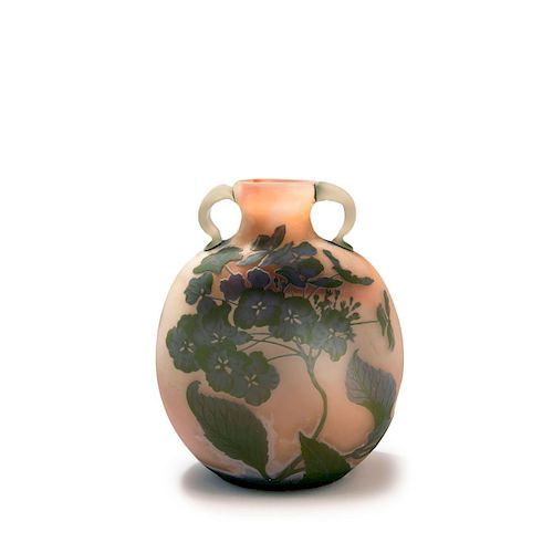 Hortensias' vase with handles, 1902-03