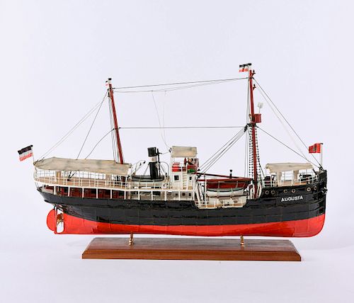Model packet ship 'Augusta'