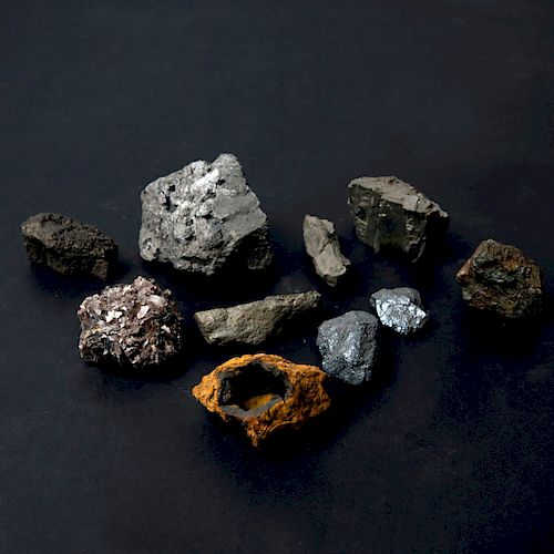 Mixed lot minerals (10 pieces)