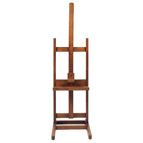 A WOODEN EASEL. FRANCE, CA. 1900.