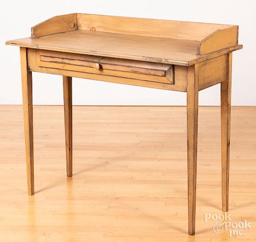 Painted work table, 20th c., 35 1/2" h., 40" w.