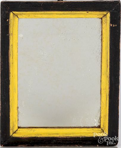 Two small country mirrors, 19th c.